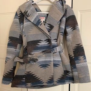 Mossimo southwestern print coat